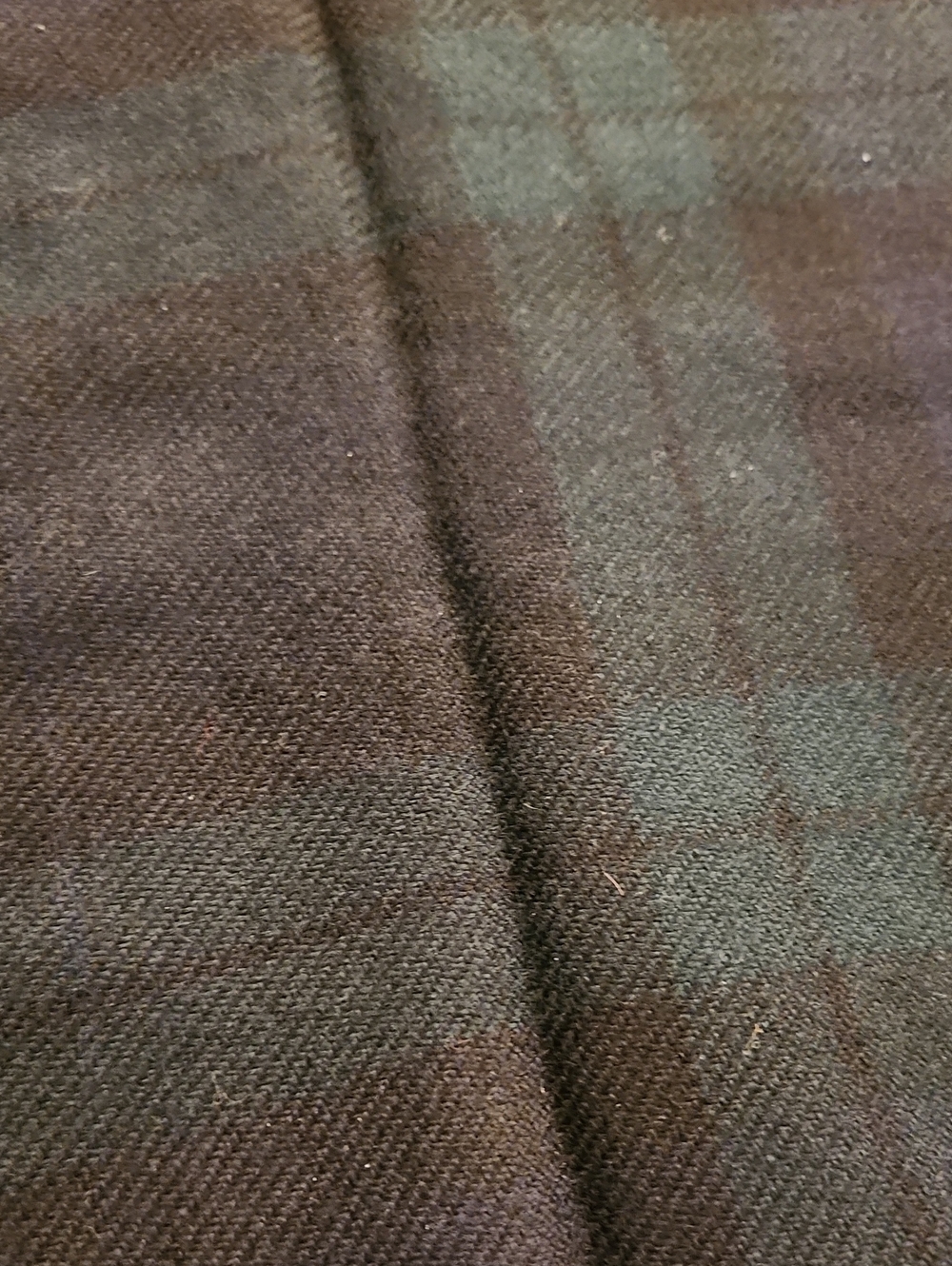 Zephyr Wool 48" Black Watch Tartan Scarf